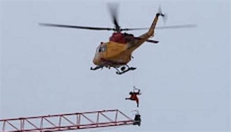 Griffon Rescued Operator From Massive Fire Helicopter Database