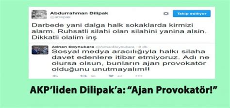 AKP li vekilden Abdurrahman Dilipak a Ajan Provokatör HaberAlp