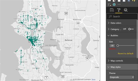 Power BI Shaded Map