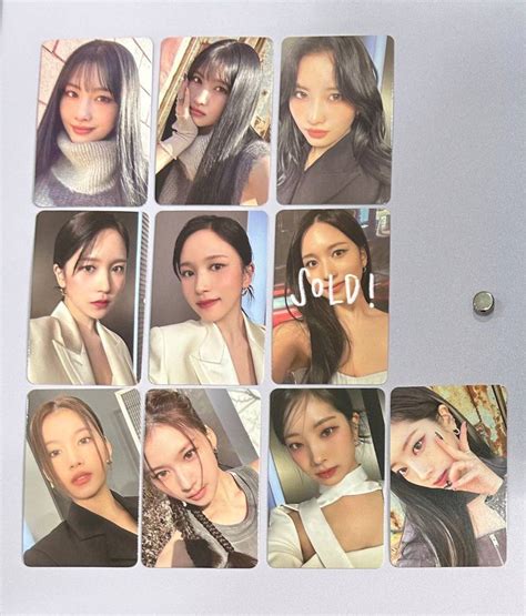 Wts Twice Ready To Be Album Photocard Rtb Pc Dahyun Mina Sana Momo