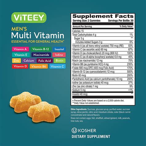 Multi Vitamin Gummies For Men - Viteey