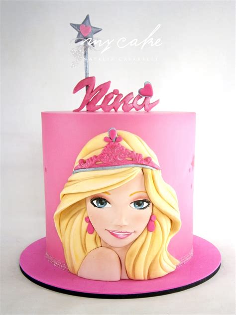 Barbie Themed Birthday Cakes