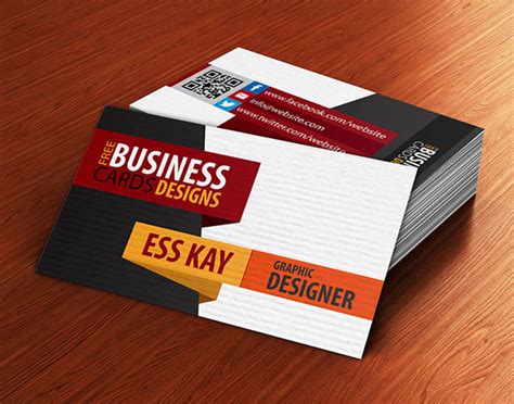 25 Free Business Cards Psd Templates Print Ready Design Idevie