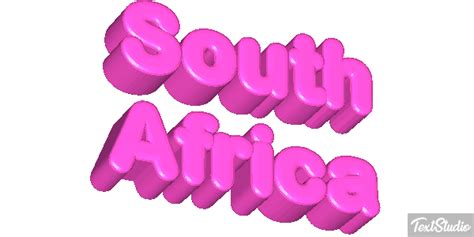 South Africa Country Animated GIF Logo Designs