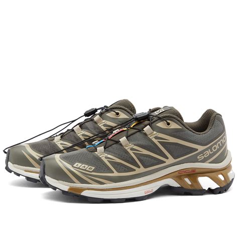 Salomon XT 6 Beluga Pewter Dull Gold END GB