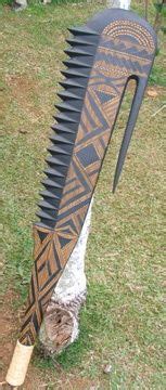 Ancient Samoan Weapons