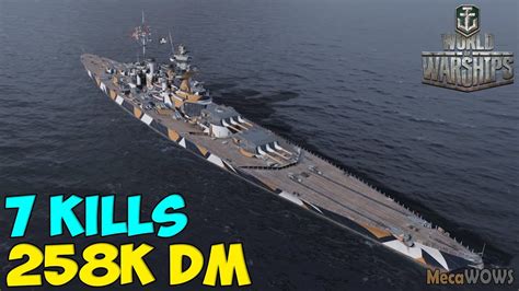 World Of Warships Gro Er Kurf Rst Kills K Damage Replay