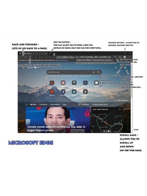 browser parts  functions
