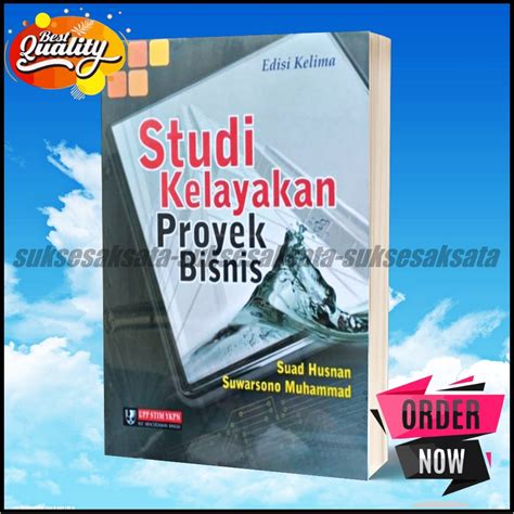 Jual Studi Kelayakan Proyek Bisnis Edisi Oleh Suad Husnan Shopee