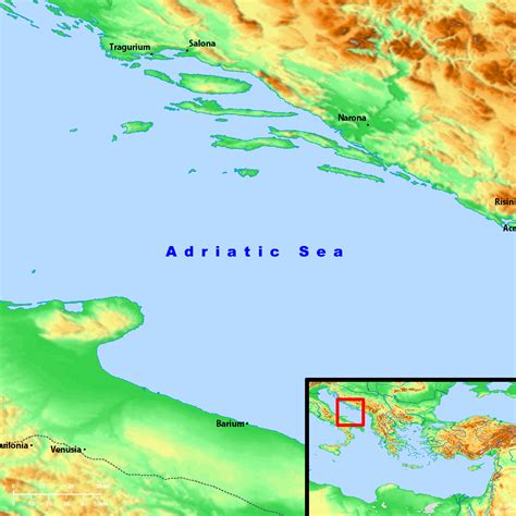 Bible Map: Adriatic Sea