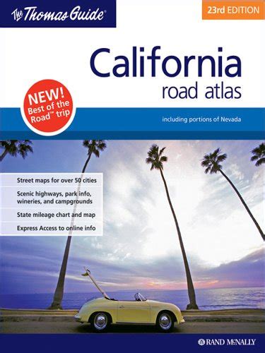 THE THOMAS GUIDE CALIFORNIA ROAD by Rand McNally: New (2006 ...