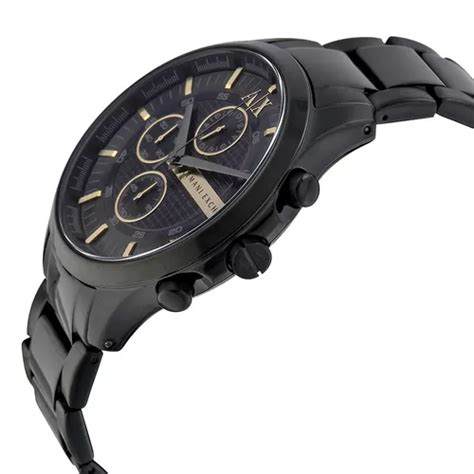 Reloj Armani Exchange Ax2164 Negro Cuotas Sin Interés