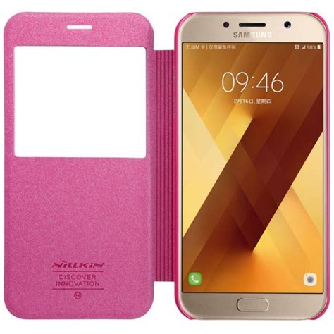 Flipdeksel Nillkin Sparkle Samsung Galaxy A5 2017 SM A520F Rosa