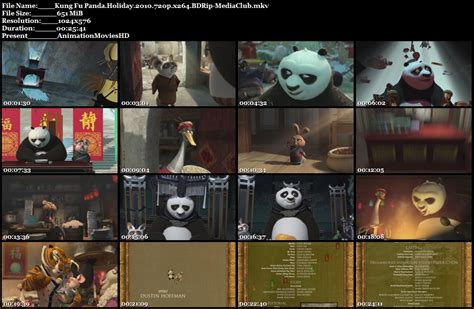 Kung Fu Panda Holiday 2010 720p พากษไทย