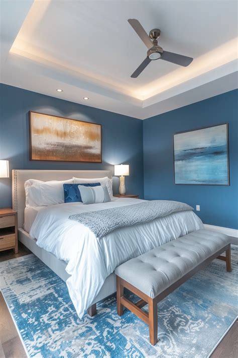 50 Blue Bedroom Ideas For A Beautiful Calm Home Creativebooster