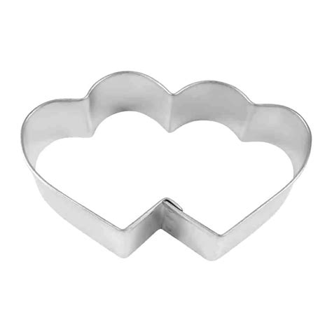 Double Heart Cookie Cutter The Cookie Cutter Shop