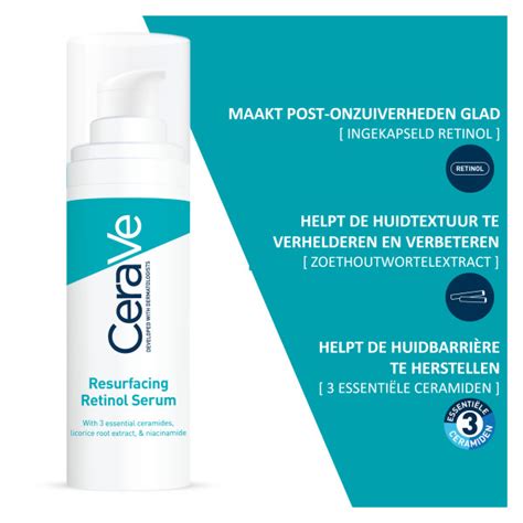 Cerave Resurfacing Retinol Serum 30 Ml EFarma Apotheek En Drogist