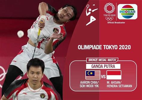 Jadwal Bulutangkis Olimpiade Tokyo Sabtu 31 Juli 2021 Semifinal Ganda