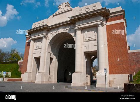 Menin Gate Ypres Belgium Stock Photo - Alamy