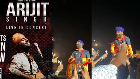 Arijit Singh Live Concert At Chennai Arijitsingh Chennai Youtube