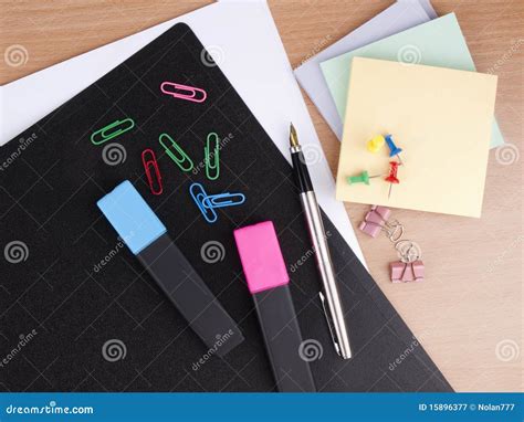 Set Of The Office Tools Stock Image Image Of Accessories 15896377