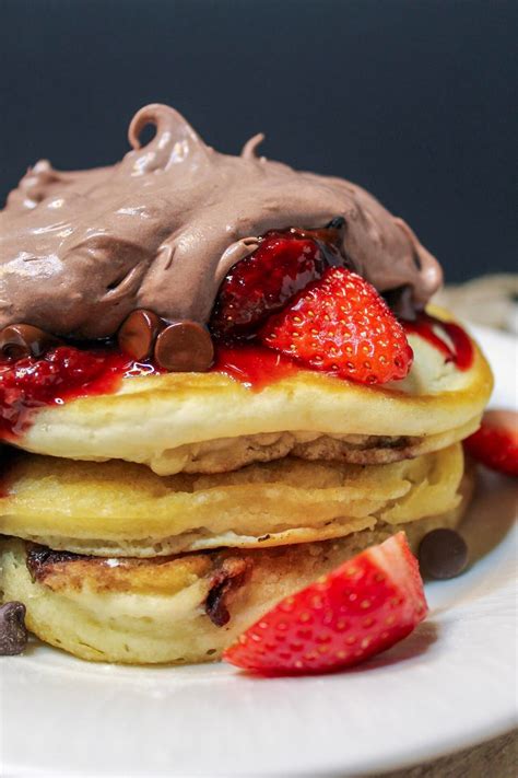 Chocolate Covered Strawberry Pancakes Rveganrecipes