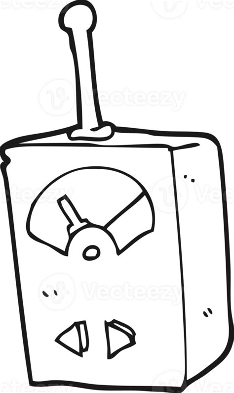 Hand Drawn Black And White Cartoon Scientific Equipment 45029816 Png