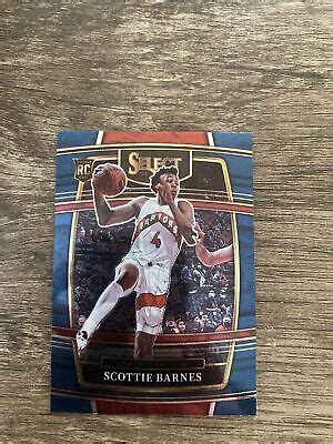 Scottie Barnes Panini Select Rookie Base Concourse Rc Raptors