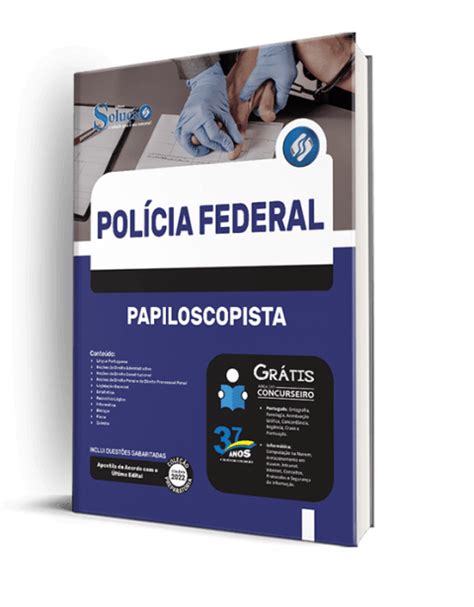 Apostila Pol Cia Federal Pf Papiloscopista Livraria Exata