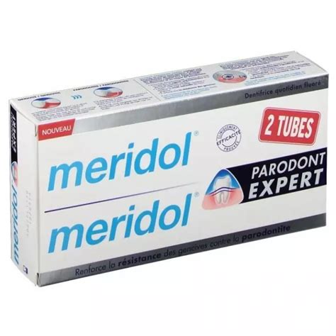 Dentifrice Parodont Expert Méridol Parodontite 2 x 75ml