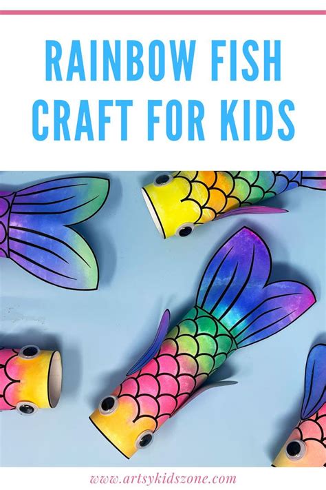 Rainbow Fish Craft For Kids