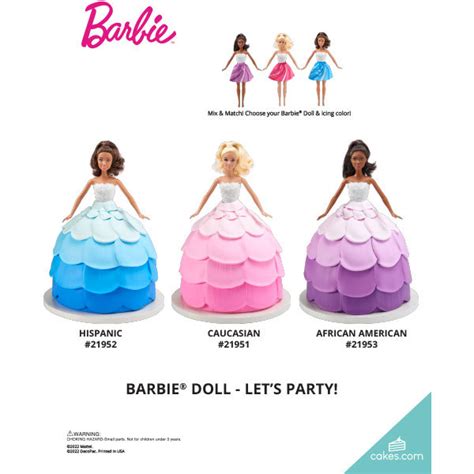 Barbie® Doll Lets Party The Magic Of Cakes® Page Decopac