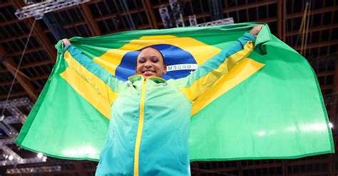 Gymnastics Olympic Champion Rebeca Andrade Ready For Pan Am