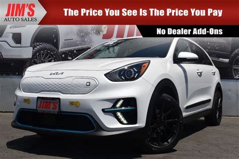 2022 Used Kia Niro EV EX Premium FWD At Jim S Auto Sales Serving Harbor