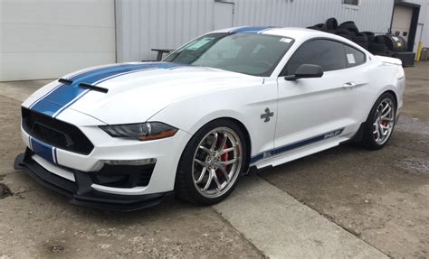 Oxford White Ford Mustang Shelby Super Snake Fastback