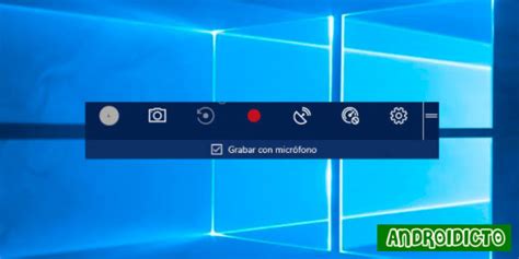 Cómo grabar la pantalla en Windows 10 sin necesidad de programas