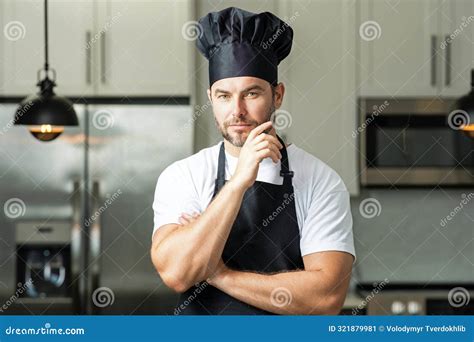 Idea For Food Man Chef Cooker Baker Millennial Male Chef In Chefs