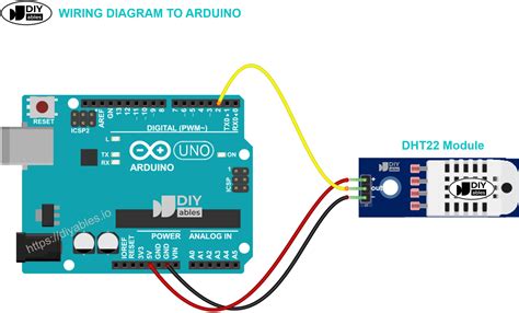 Diyables Dht22 Temperature And Humidity Sensor Module For Arduino