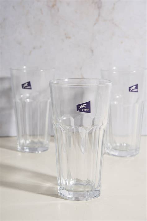 Set De Vasos De Vidrio X Deprati Tienda Online