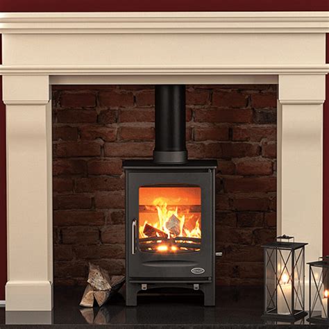 Sherwood 5kW Wood Burning Multi Fuel Defra Approved Stove Modern