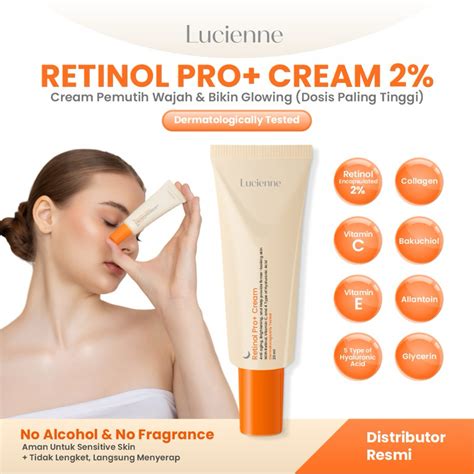 Jual Lucienne RETINOL PRO CREAM 2 Whitening Night Cream Advance