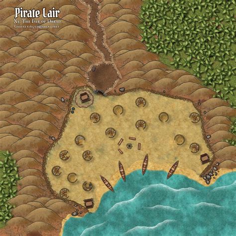 Pirate Camp Isle Of Dread Inkarnate Create Fantasy Maps Online