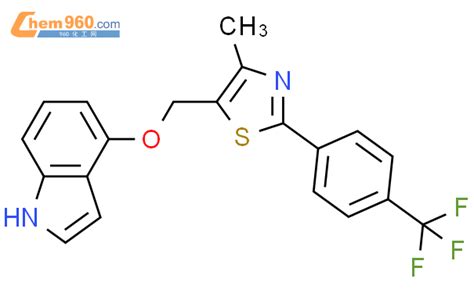 820960 00 7 1H Indole 4 4 Methyl 2 4 Trifluoromethyl Phenyl 5