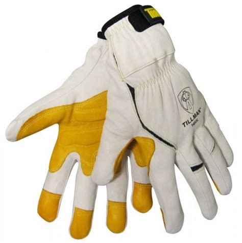 Airgas Til1493xl Tillman™ X Large White And Yellow 1493 Truefit