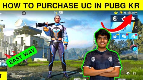 HOW TO PURCHASE UC IN PUBG KR VERSION HOW TO BUY UC IN PUBG KOREAN