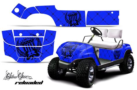 Custom Yamaha Golf Cart Graphics Wrap Kits In Over 40 Designs Available