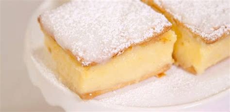 Vanilla Custard Slices Recipe Custard Slice Food Cream Crackers