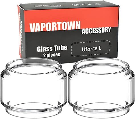 Vaportown X Spare Bubble Glass Tube For Voopoo Uforce L Tank