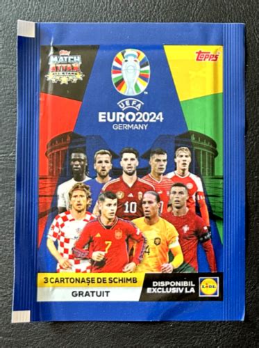 Topps Euro 2024 Match Attax All Stars Lidl Collection Sealed Pack EBay