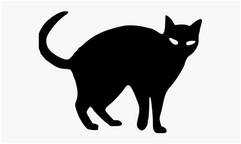 Black Cat Easy Drawing , Free Transparent Clipart - ClipartKey